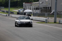 Black porsche