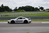 light grey porsche
