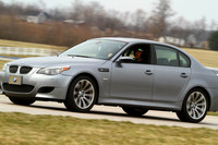 Silver BMW M5