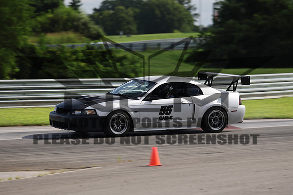 55 Grey and Black mustang-6