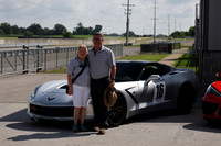 LIGHT GREY CORVETTE