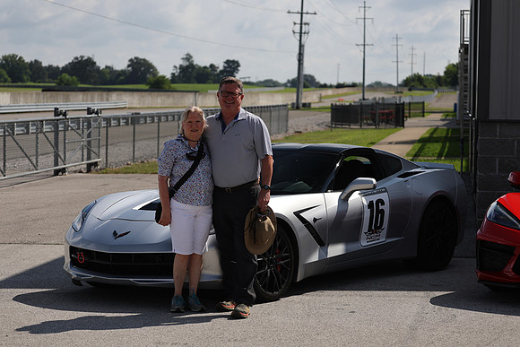 LIGHT GREY CORVETTE