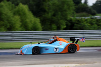 blue and orangerace car number 7_-8